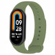 Силіконовий ремінець BeCover для Xiaomi Mi Smart Band 8 Pine-Green (709395)