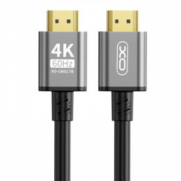 Кабель XO (GB017B-HDMI.tranish) HDMI-HDMI V.2.0, 5м Tranish