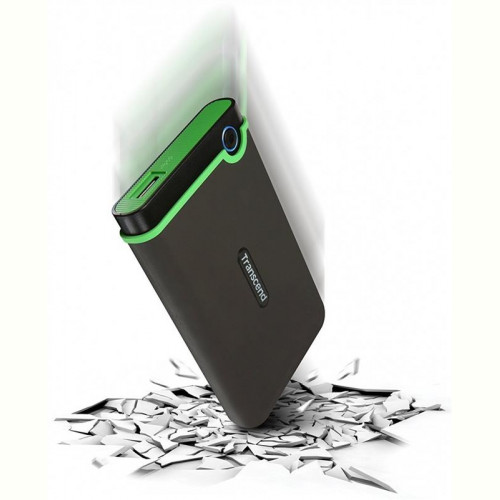 Накопичувач зовнiшнiй HDD 2.5" USB 2.0TB Transcend StoreJet 25M3 Iron Gray Slim (TS2TSJ25M3S)