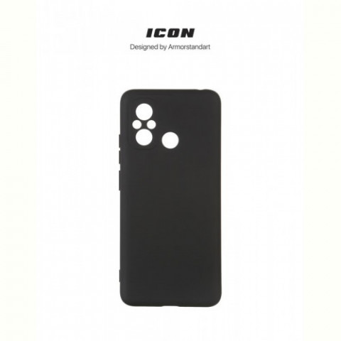 Чохол-накладка Armorstandart Icon для Xiaomi Redmi 12С/11A Camera cover Black (ARM65965)