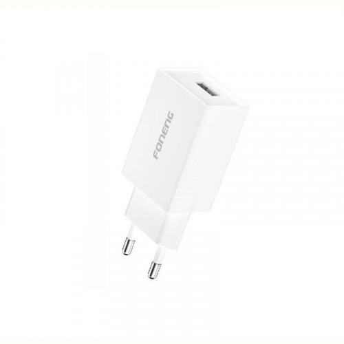 Мережевий зарядний пристрій Foneng K210 Charger (1USBх2.1A) White (K210-CH)