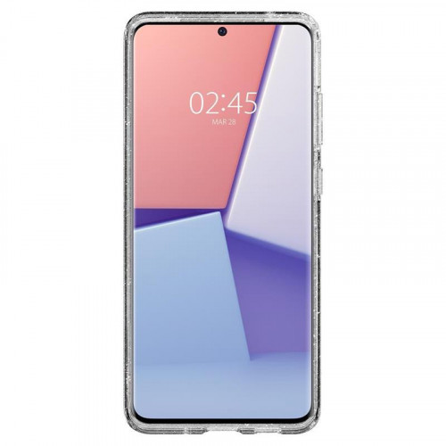 Чохол-накладка Spigen Liquid Crystal Glitter для Samsung Galaxy S20 Ultra SM-G988 Crystal Quartz (ACS00710)