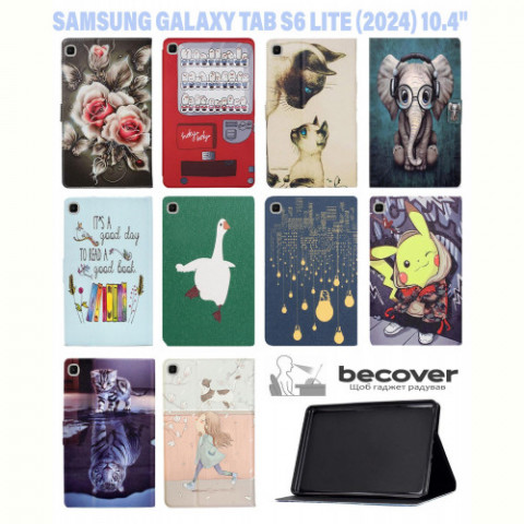 Чохол BeCover Smart Case для Samsung Galaxy Tab S6 Lite (2024) 10.4" P620/P625/P627 Elephant (711288)