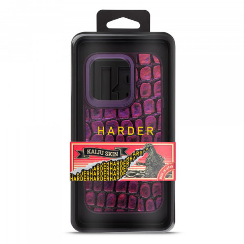 Чохол Harder Kaiju Skin для Apple iPhone 14 Pro Purple (ARM76860)