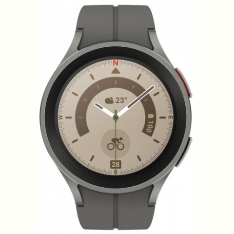 Смарт-годинник Samsung Galaxy Watch5 Pro 45mm Gray Titanium (SM-R920NZTA) Купити в Україні