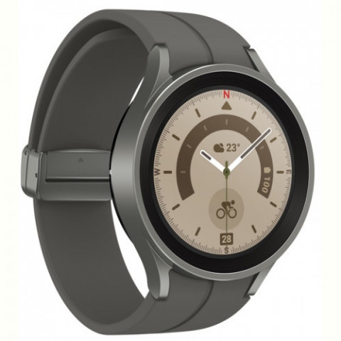 Смарт-годинник Samsung Galaxy Watch5 Pro 45mm Gray Titanium (SM-R920NZTA) Купити в Україні