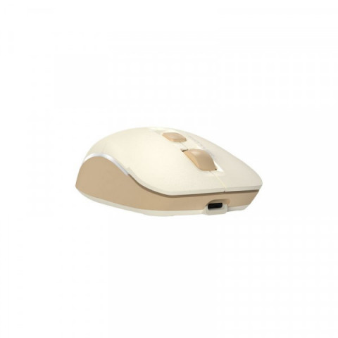 Миша бездротова A4Tech Fstyler FB26CS Air2 (Cafe Latte), колір бежевий