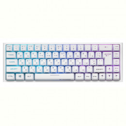 Клавіатура бездротова 2E Gaming KG360UWT RGB Ukr (2E-KG360UWT) White USB