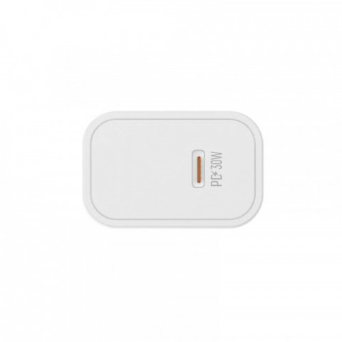 Мережевий зарядний пристрій ColorWay Power Delivery Port PPS USB Type-C (30W) White (CW-CHS038PD-WT)