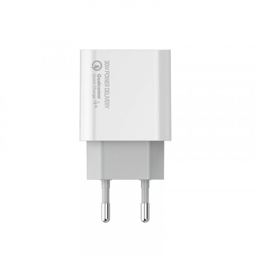 Мережевий зарядний пристрій ColorWay Power Delivery Port PPS USB Type-C (30W) White (CW-CHS038PD-WT)