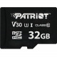 Карта пам`ятi MicroSDHC 32GB UHS-I/U3 Class 10 Patriot VX R90MB/s (PSF32GVX31MCH)