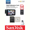 Карта пам`ятi MicroSDXC 128GB UHS-I/U3 Class 10 SanDisk High Endurance R100/W40MB/s + SD-adapter (SDSQQNR-128G-GN6IA)