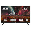 Телевізор 32" 2E LED HD 60Hz Smart WebOS Black