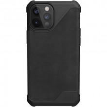 Чохол-накладка Urban Armor Gear Metropolis LT для Apple iPhone 12 Pro Max Leather Black (11236O118340)