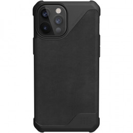 Чохол-накладка Urban Armor Gear Metropolis LT для Apple iPhone 12 Pro Max Leather Black (11236O118340)