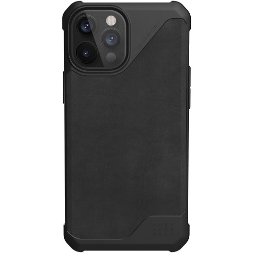 Чохол-накладка Urban Armor Gear Metropolis LT для Apple iPhone 12 Pro Max Leather Black (11236O118340)
