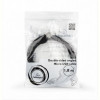 Кабель Cablexpert (CC-USB2-AMmDM90-6) USB2.0 A - USB В, 1.8 м, преміум, чорний
