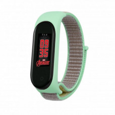 Ремінець BeCover Nylon Style для Xiaomi Mi Smart Band 5/Mi Smart Band 6 Green/Sand (705419)
