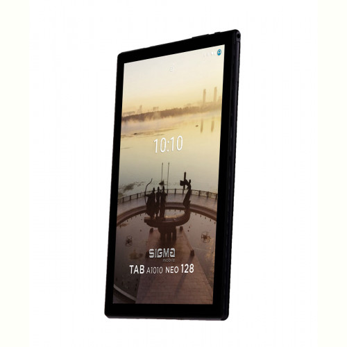 Планшетний ПК Sigma mobile Tab A1010 Neo 4/128GB 4G Dual Sim Black+чохол-книжка