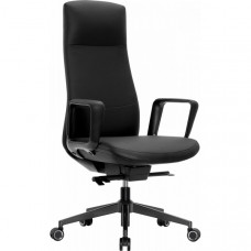 Офісне крісло GT Racer B-3195 Black (leather)