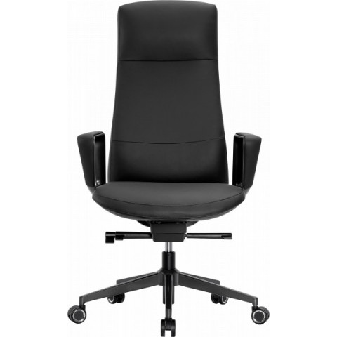 Офісне крісло GT Racer B-3195 Black (leather)