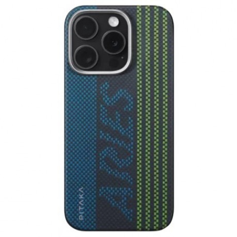 Чохол Pitaka Tactile Woven Case для iPhone 16 Pro Aries Credit Card