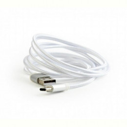 Кабель Cablexpert (CCB-mUSB2B-AMCM-6-S) USB 2.0 - USB Type-C, 1.8м, серебристий
