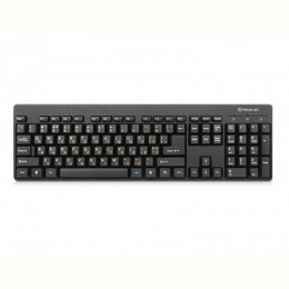 Клавіатура REAL-EL Standard 502 Ukr Black USB