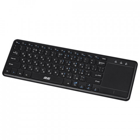 Клавіатура бездротова 2E KT100 WL Ukr Black (2E-KT100WB_UA)
