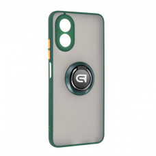 Чохол ArmorStandart Frosted Matte Ring для OPPO A18 4G / A38 4G Dark Green (ARM72700)
