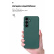 Чохол ArmorStandart ICON для Samsung S25 FE 5G Camera cover Dark Green (ARM87040)