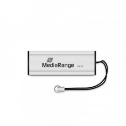 Флеш-накопичувач USB3.0 128GB Type-C MediaRange Black/Silver (MR918)