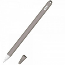 Чохол Goojodoq Hybrid Ear TPU для стилуса Apple Pencil 2 Grey (4001055094286GR)