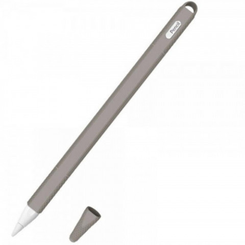 Чохол Goojodoq Hybrid Ear TPU для стилуса Apple Pencil 2 Grey (4001055094286GR)