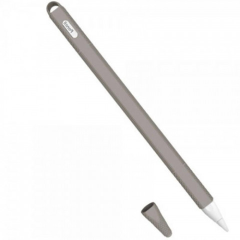 Чохол Goojodoq Hybrid Ear TPU для стилуса Apple Pencil 2 Grey (4001055094286GR)