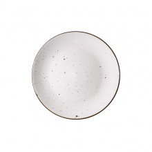 Тарілка десертна Ardesto Bagheria Bright white, 19см, кераміка, білий