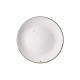 Тарілка десертна Ardesto Bagheria Bright white, 19см, кераміка, білий