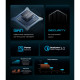 Мережевий зарядний пристрій ArmorStandart Resolute Power ARP-721 67W GaN Black (ARM88384)