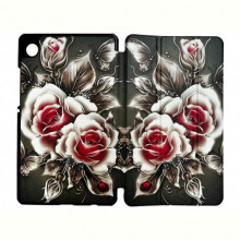 Чохол BeCover Smart Case для Samsung Galaxy Tab A11 SM-X133/SM-X135 8.7" Black Rose (713983)