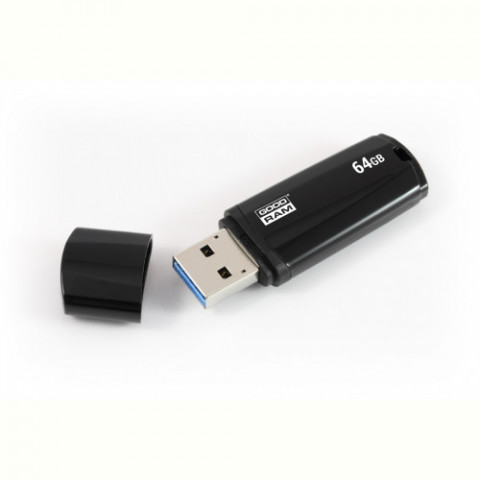 Флеш-накопичувач USB3.0 64GB GOODRAM UMM3 (Mimic) Black (UMM3-0640K0R11)