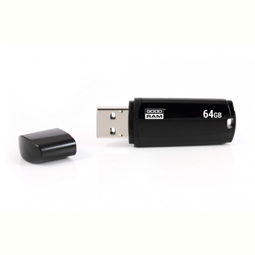 Флеш-накопичувач USB3.0 64GB GOODRAM UMM3 (Mimic) Black (UMM3-0640K0R11)