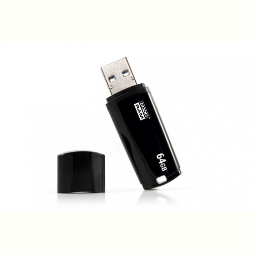 Флеш-накопичувач USB3.0 64GB GOODRAM UMM3 (Mimic) Black (UMM3-0640K0R11)