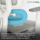 Крісло офісне OfficePro Skyline OC750-W-LG-LG Купити в Україні
