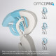 Крісло офісне OfficePro Skyline OC750-W-LG-LG Купити в Україні