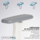 Крісло офісне OfficePro Skyline OC750-W-LG-LG Купити в Україні