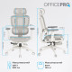 Крісло офісне OfficePro Skyline OC750-W-LG-LG Купити в Україні