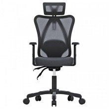 Крісло офісне Maxxter Onyx, cітка, чорне