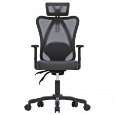 Крісло офісне Maxxter Onyx, cітка, чорне