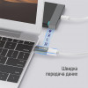 Адаптер Colorway USB - USB Type-C V 3.0 (F/M) Gray (CW-AD-AC)