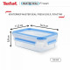 Контейнер Tefal MasterSeal, прямокутний, 550мл, пластик